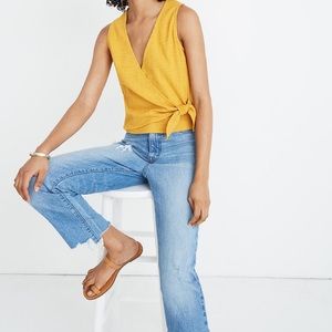 Madewell Wrap-Tie Tank top
